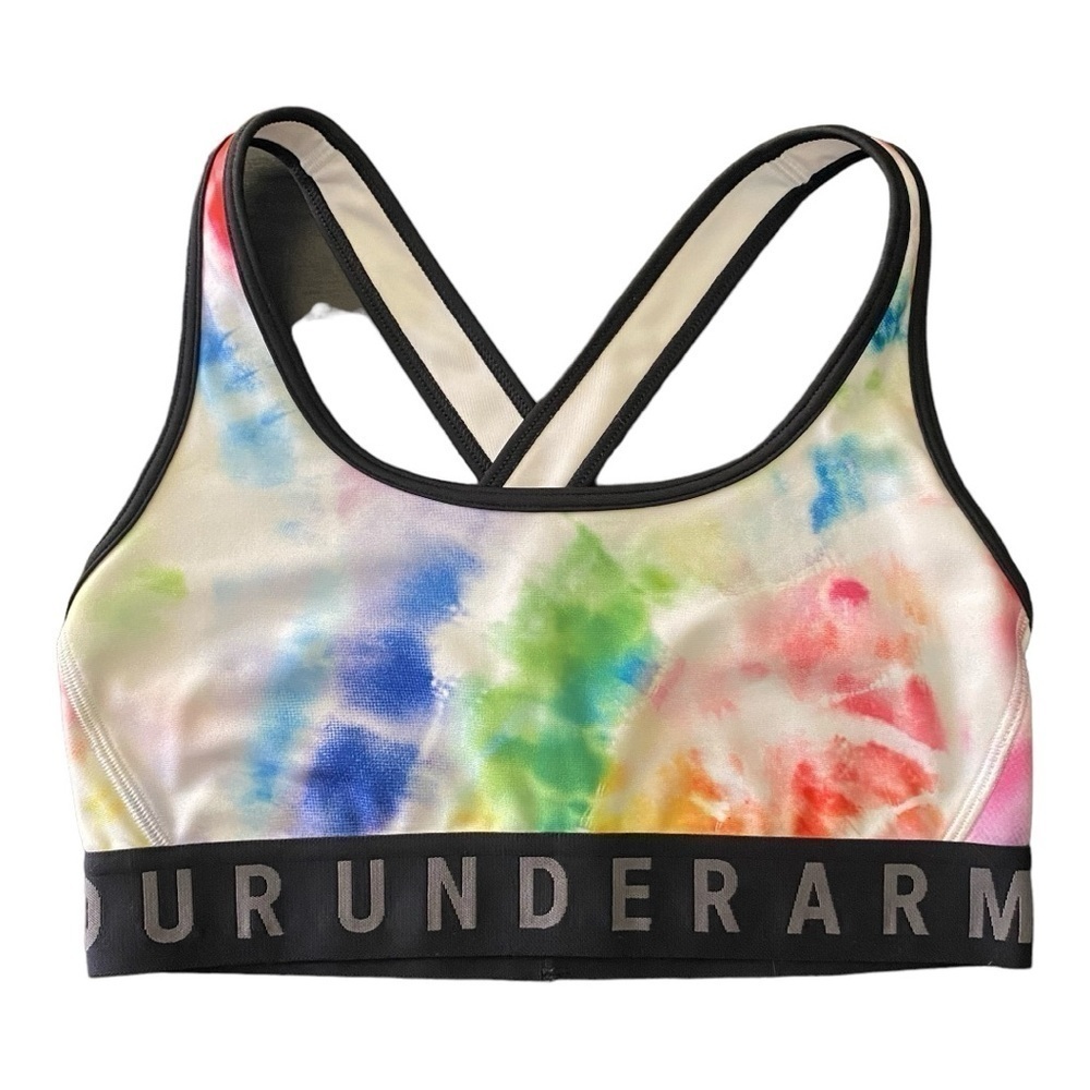 UNDER ARMOUR-COLORFUL SPORTS BRA-SIZE SMALL